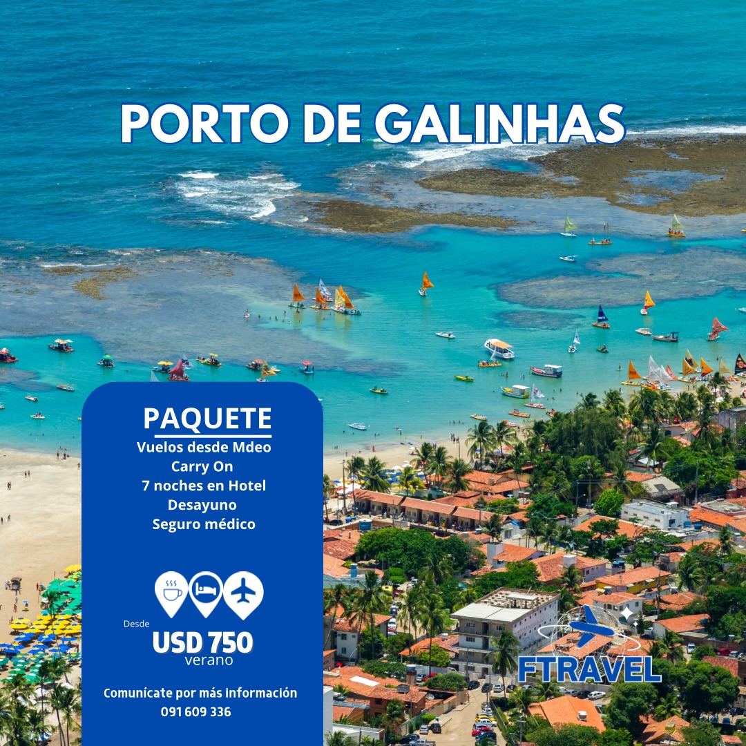 Paquete Porto de Galinhas Brasil - FTravel