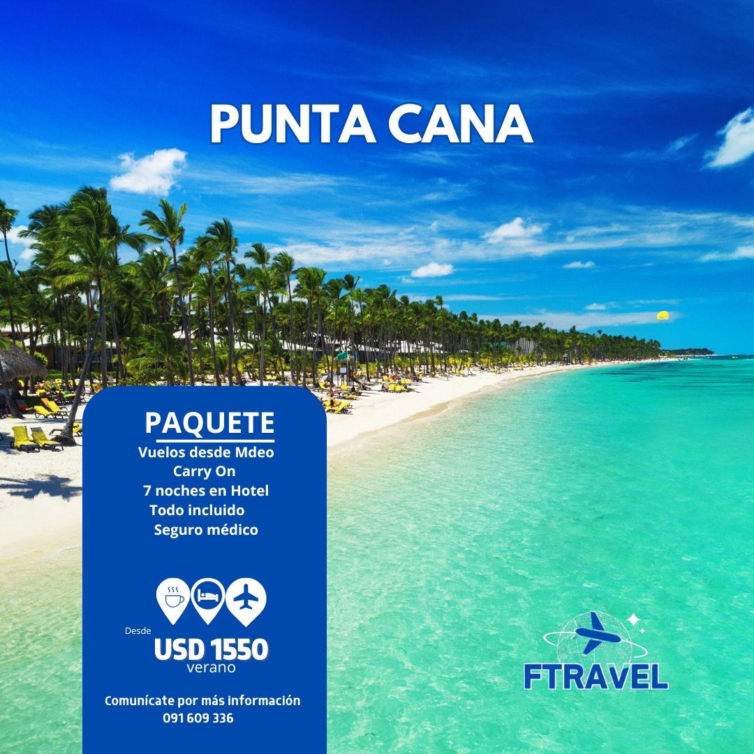 Paquete Punta Cana todo incluido - FTravel