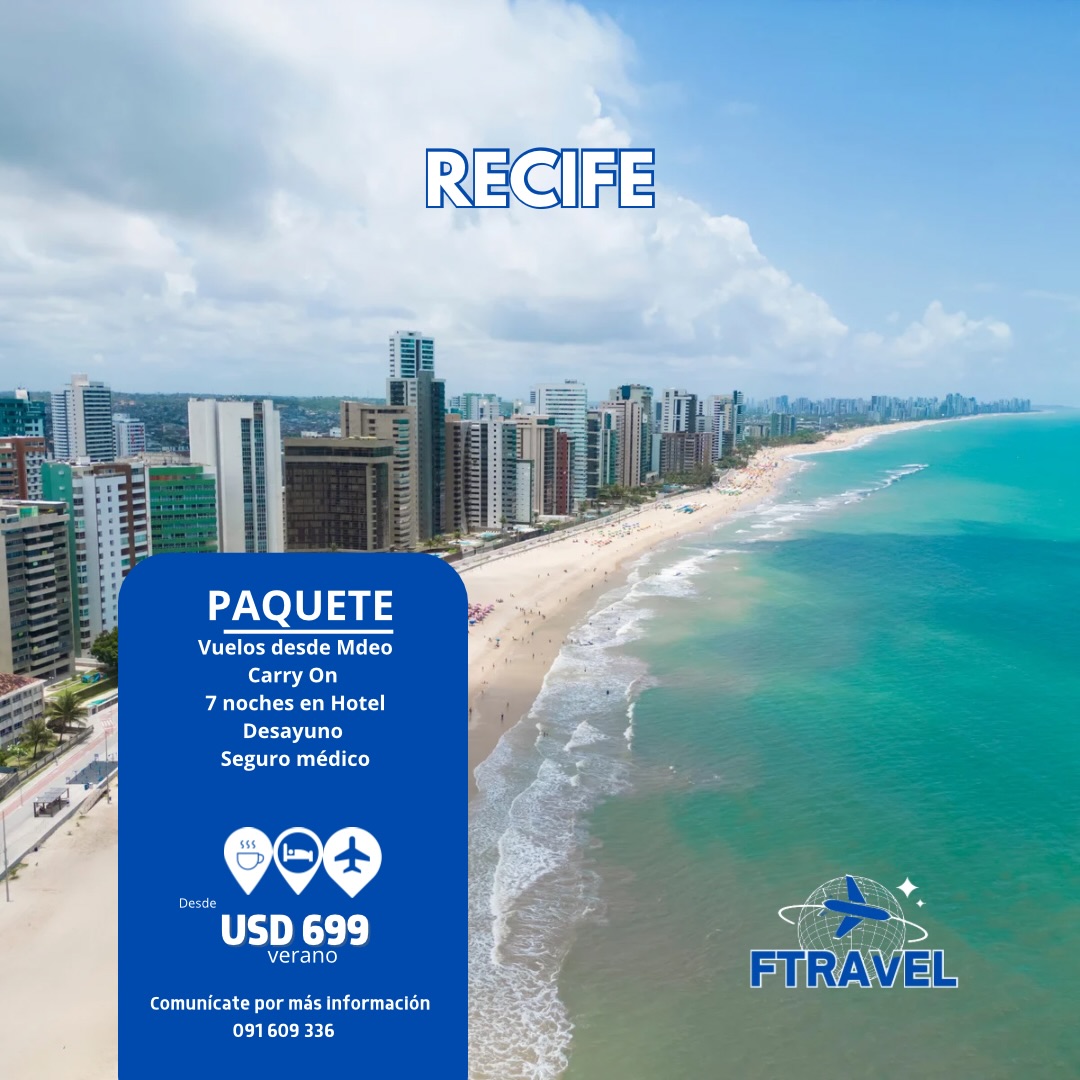 Paquete Recife Brasil - FTravel