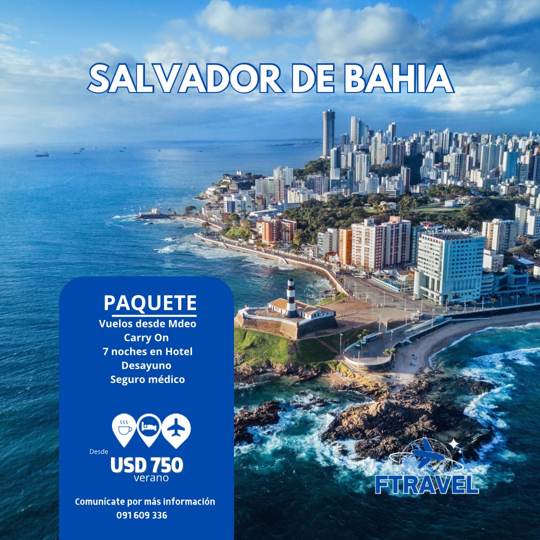 Paquete Salvador de Bahía Brasil - FTravel